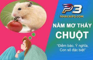 Mơ thấy chuột không thực sự phổ biến