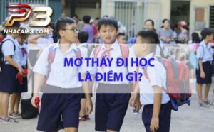 Mơ thấy đi học là điềm gì